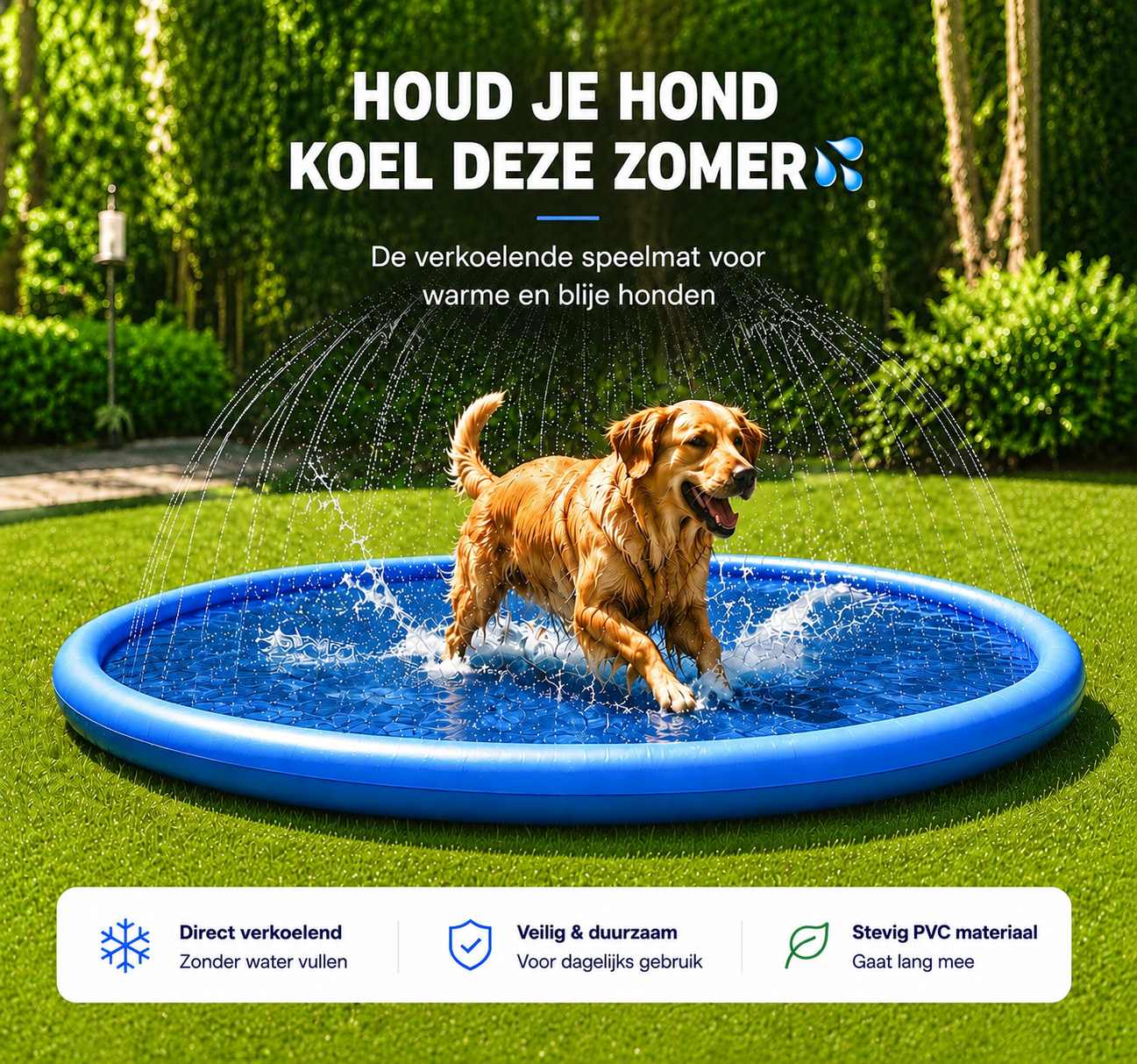 PootSplash – Verkoelende Speelmat