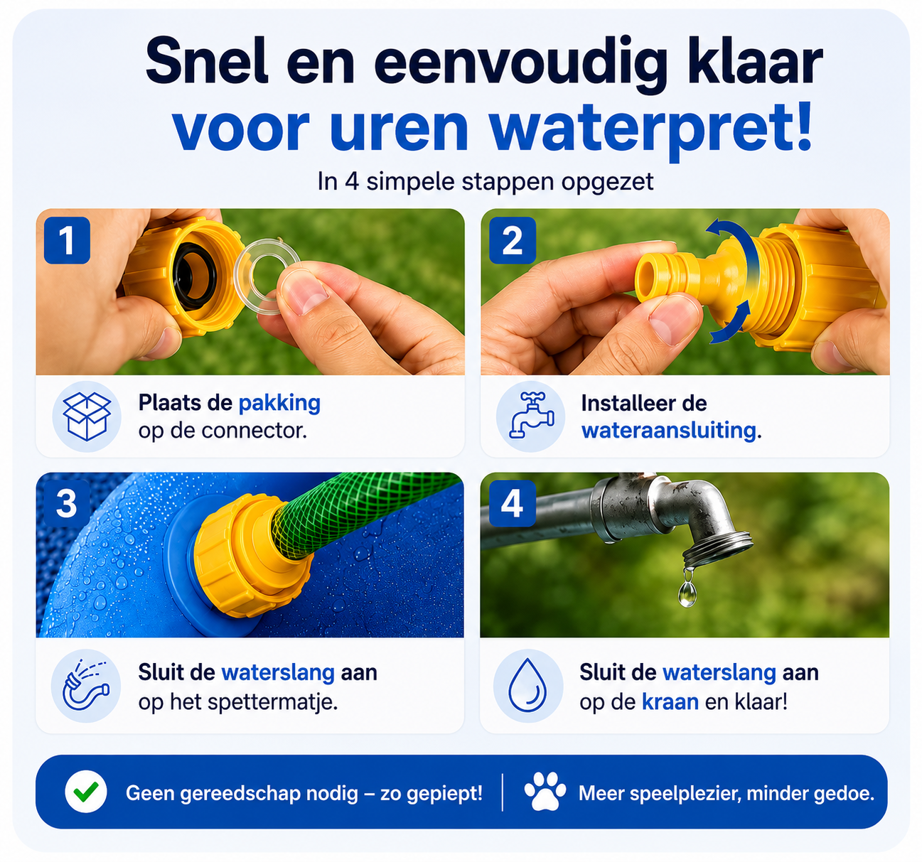 PootSplash – Verkoelende Speelmat